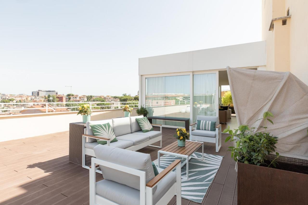 Iflat Garbatella Grand Penthouse Apartment Rome Exterior photo
